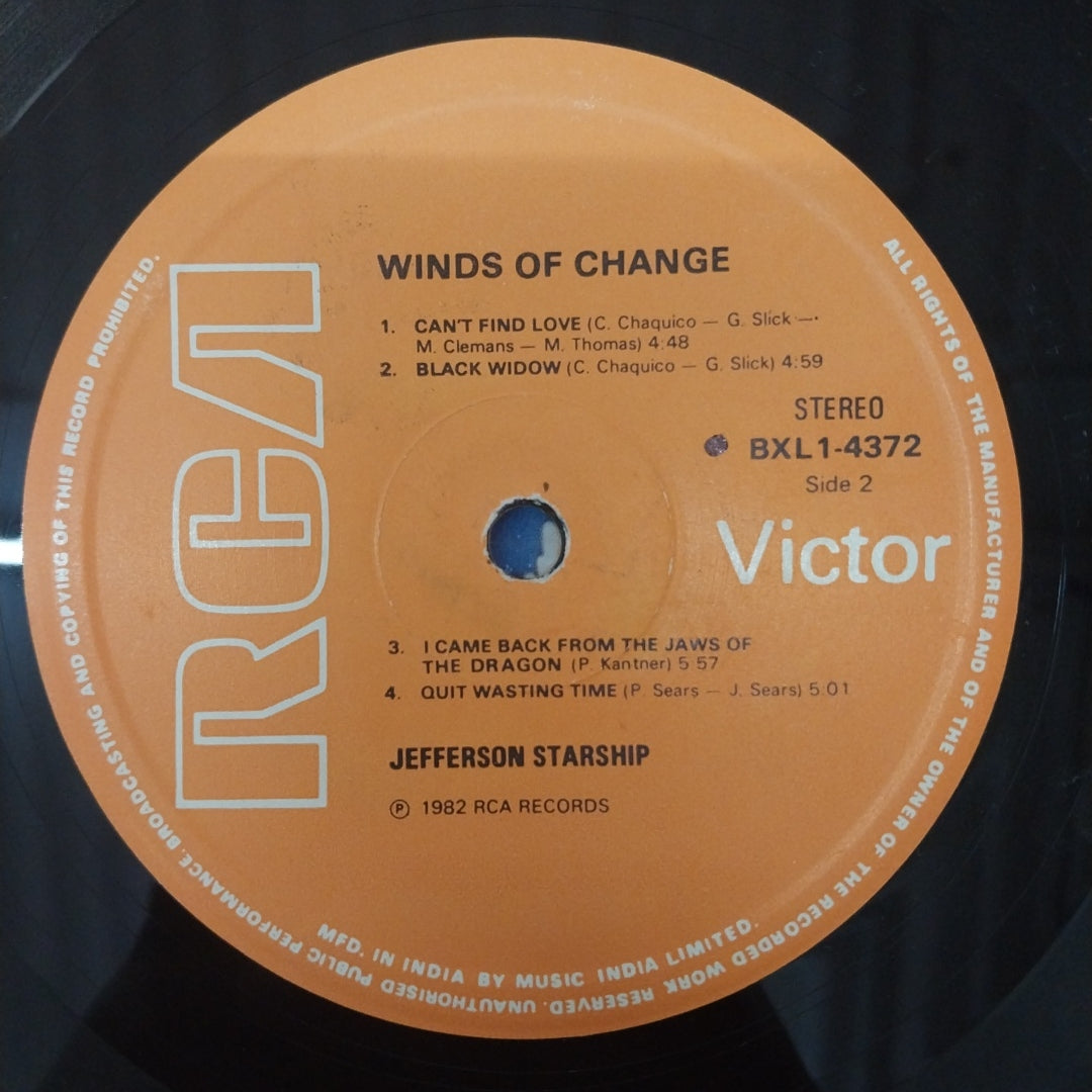 Jefferson Starship - Winds Of Change (Vinyl)