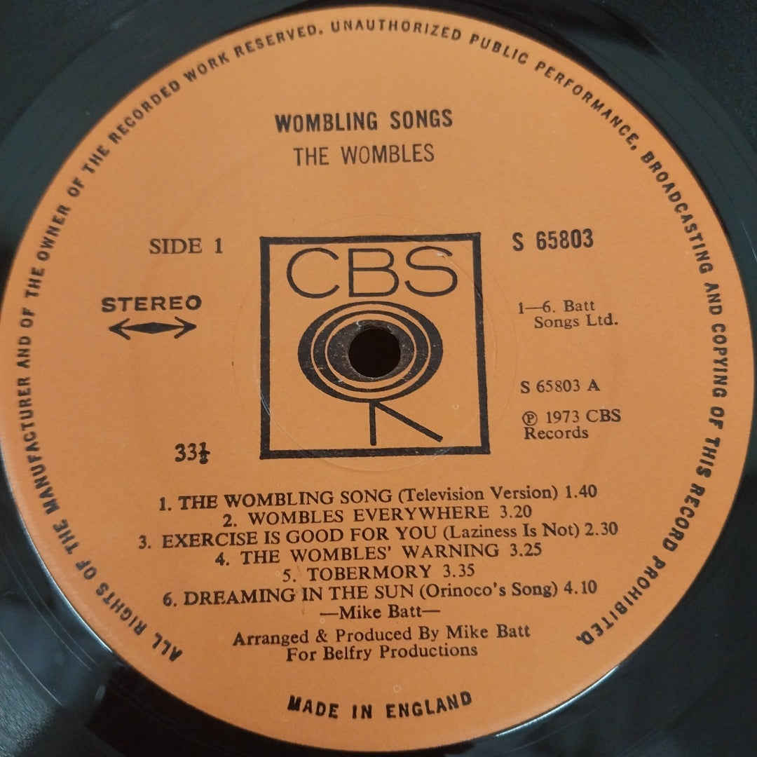 Wombles, The - Wombling Songs (Vinyl)