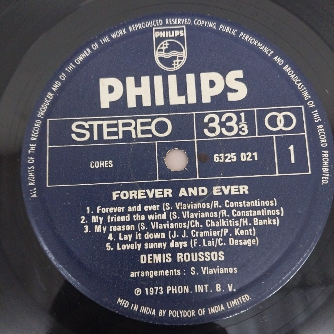 Demis Roussos - Forever And Ever (Vinyl)