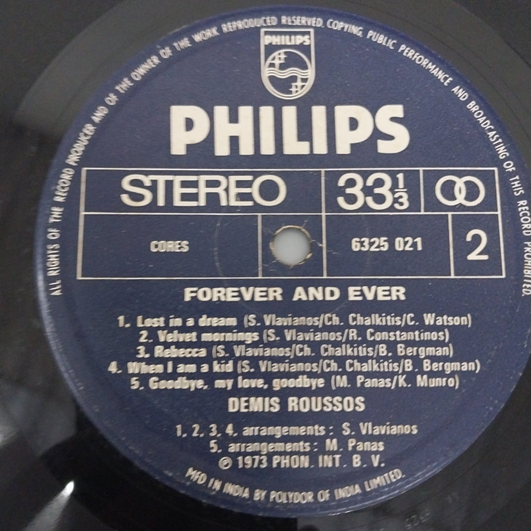 Demis Roussos - Forever And Ever (Vinyl)