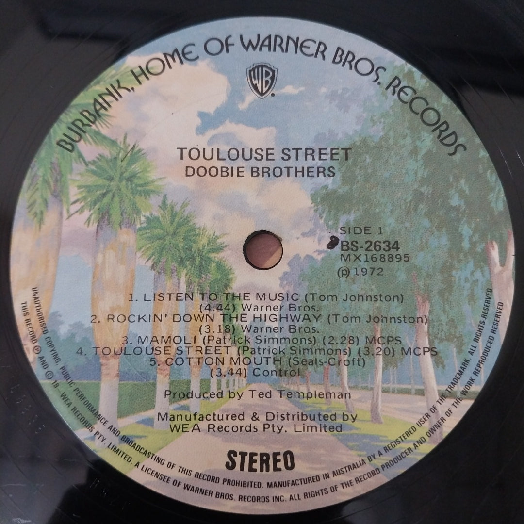 Doobie Brothers, The - Toulouse Street (Vinyl)