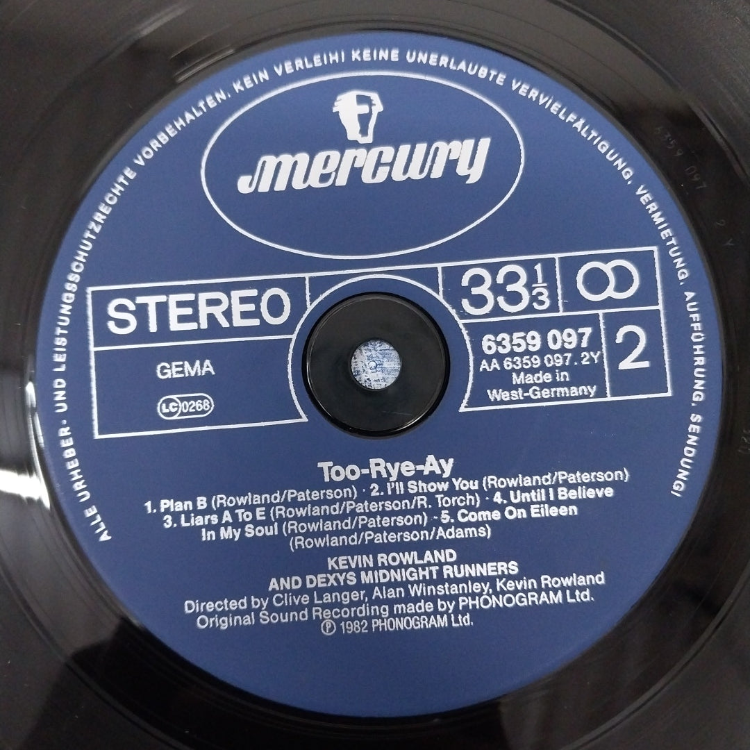 Kevin Rowland & Dexys Midnight Runners - Too-Rye-Ay (Vinyl)