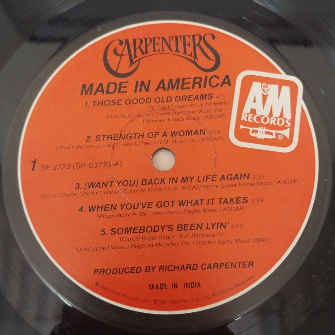 Carpenters - Made In America (Vinyl)