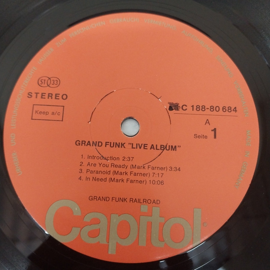 Grand Funk Railroad - Live Album (Vinyl) (2)