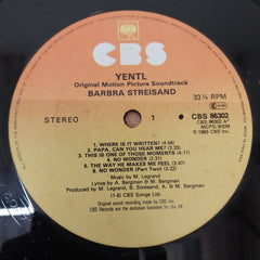 Barbra Streisand - Yentl - Original Motion Picture Soundtrack (Vinyl)