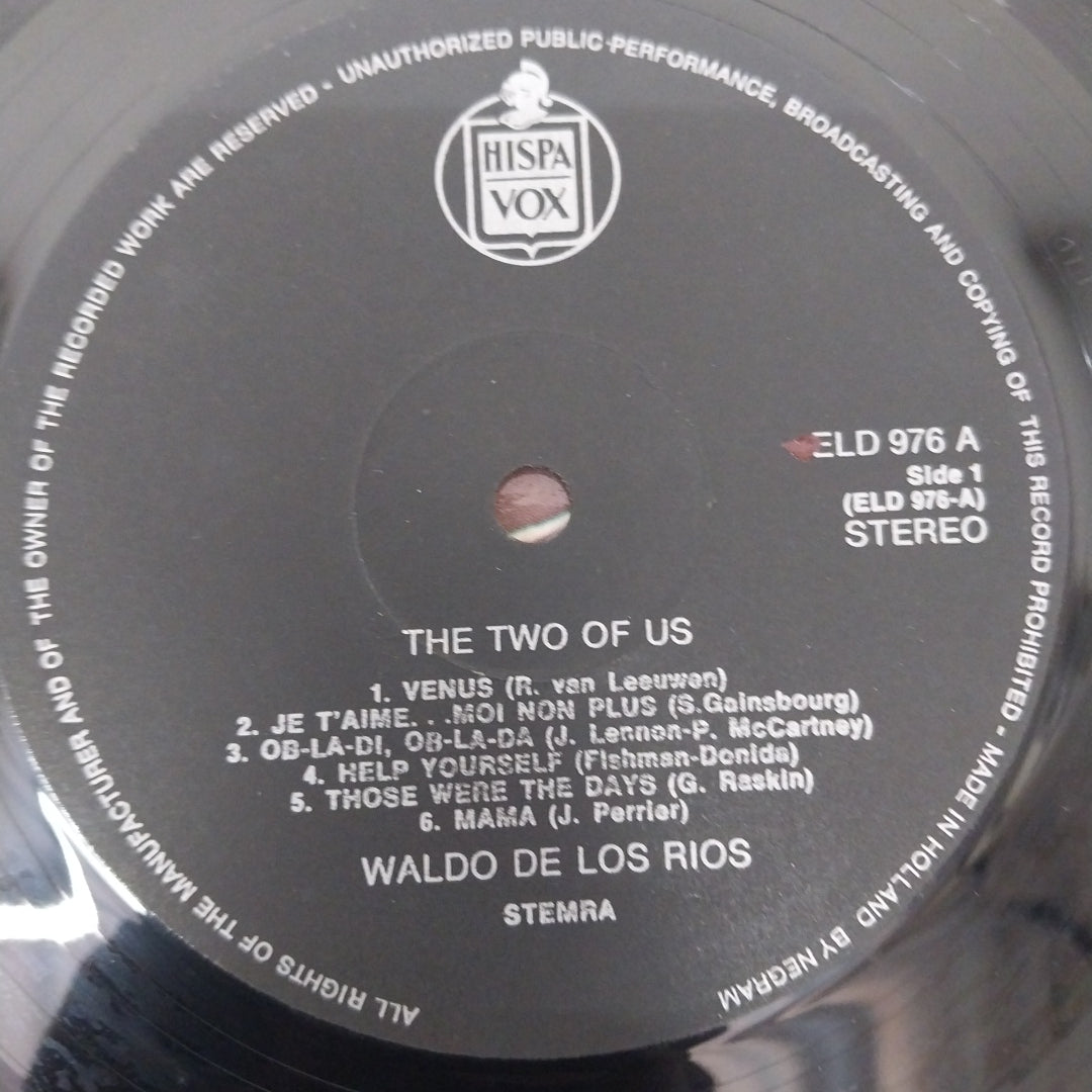 Waldo De Los Rios - The 2 Of Us (Vinyl) (2)