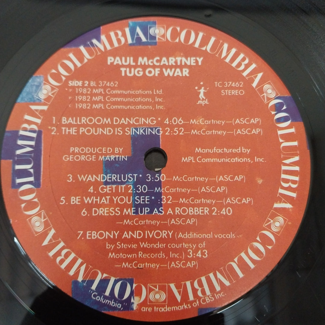 Paul McCartney - Tug Of War (Vinyl)