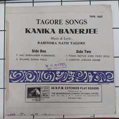 Kanika Banerjee - Tagore Songs (45-RPM)