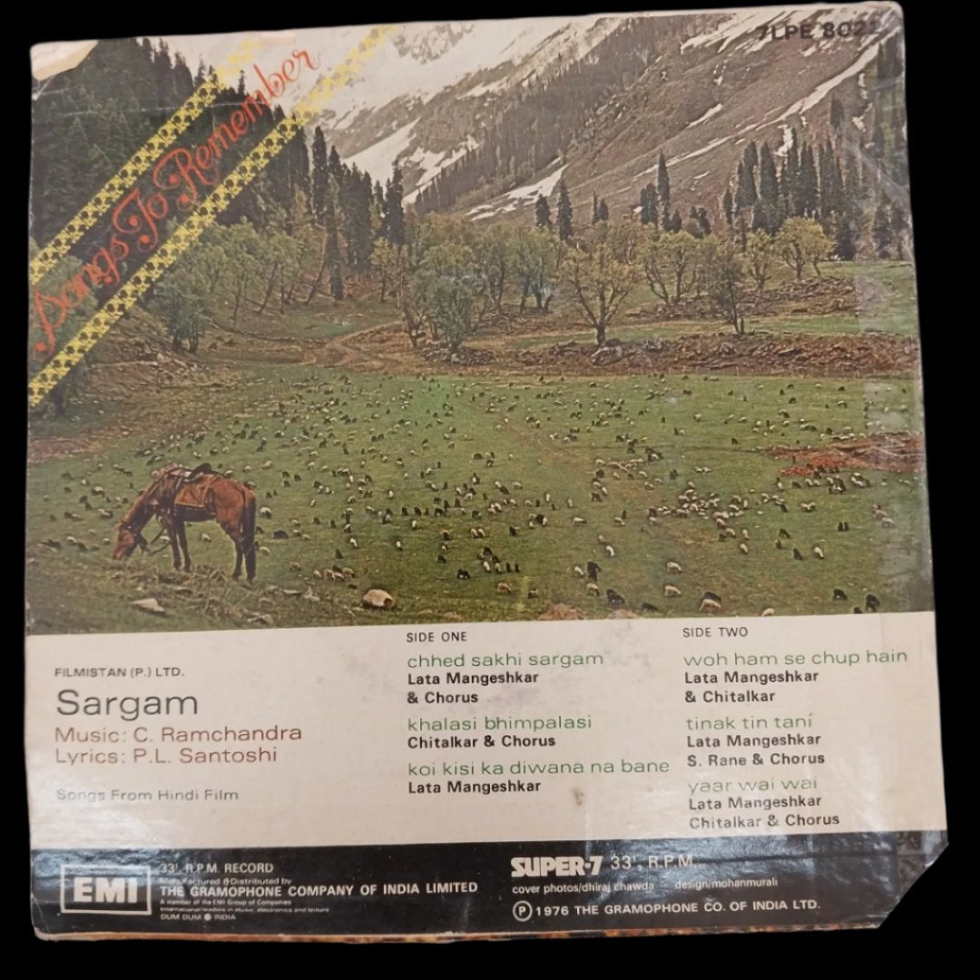 C. Ramchandra - Sargam (45-RPM)