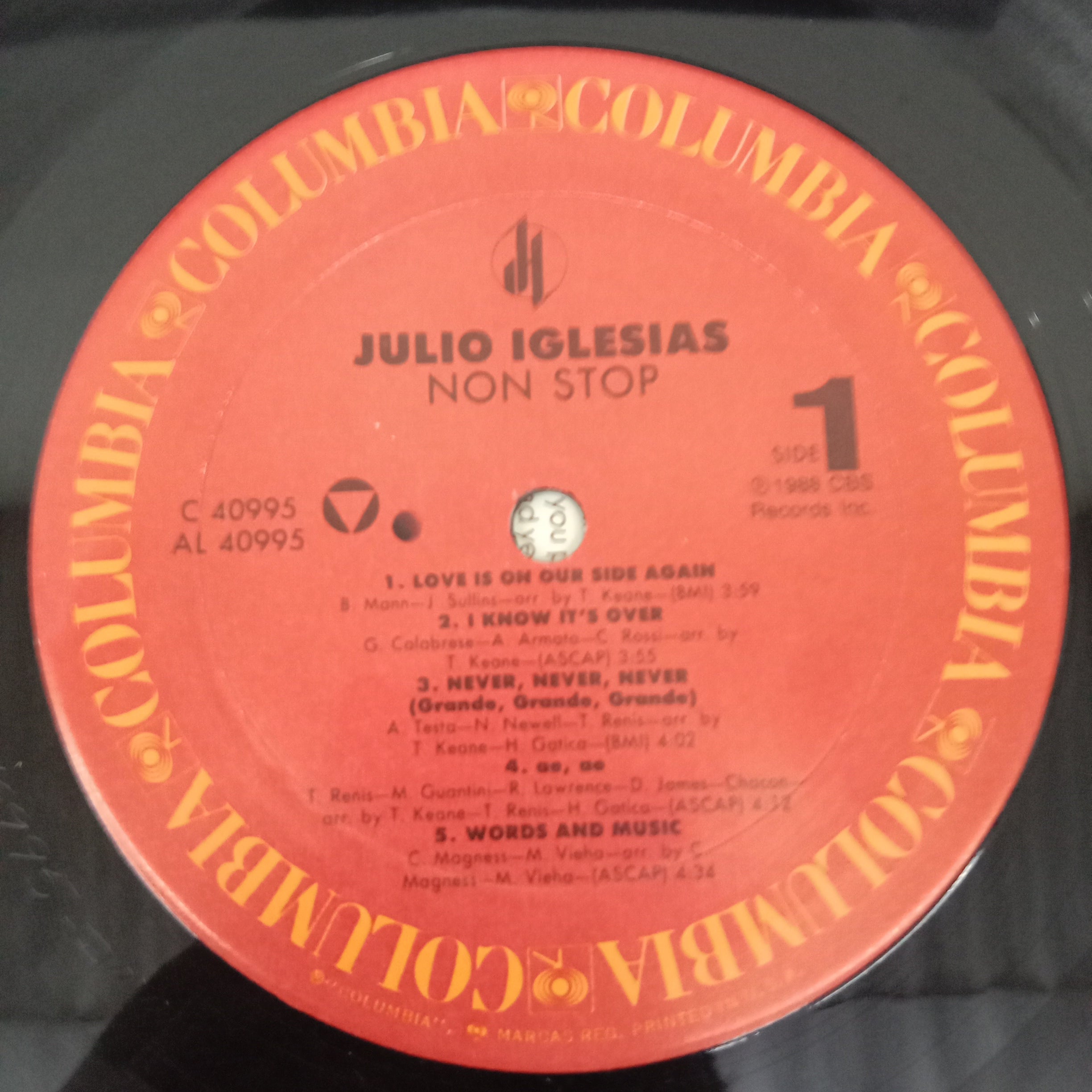 Julio Iglesias - Non Stop (Vinyl)