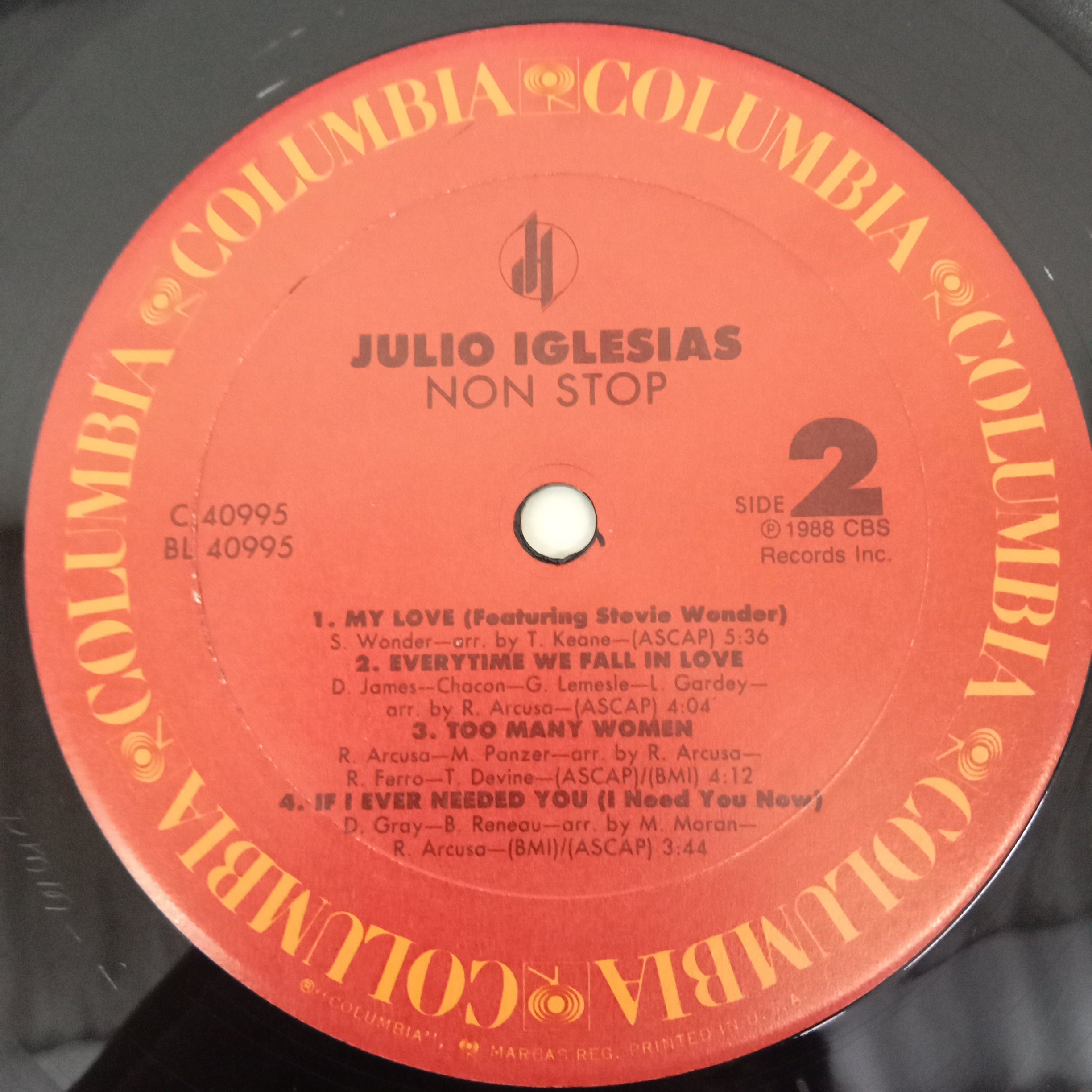 Julio Iglesias - Non Stop (Vinyl)