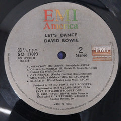 David Bowie - Let's Dance (Vinyl)