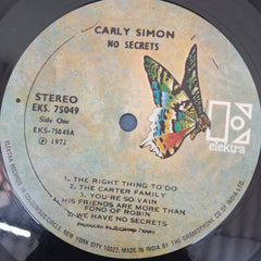 Carly Simon - No Secrets (Vinyl)