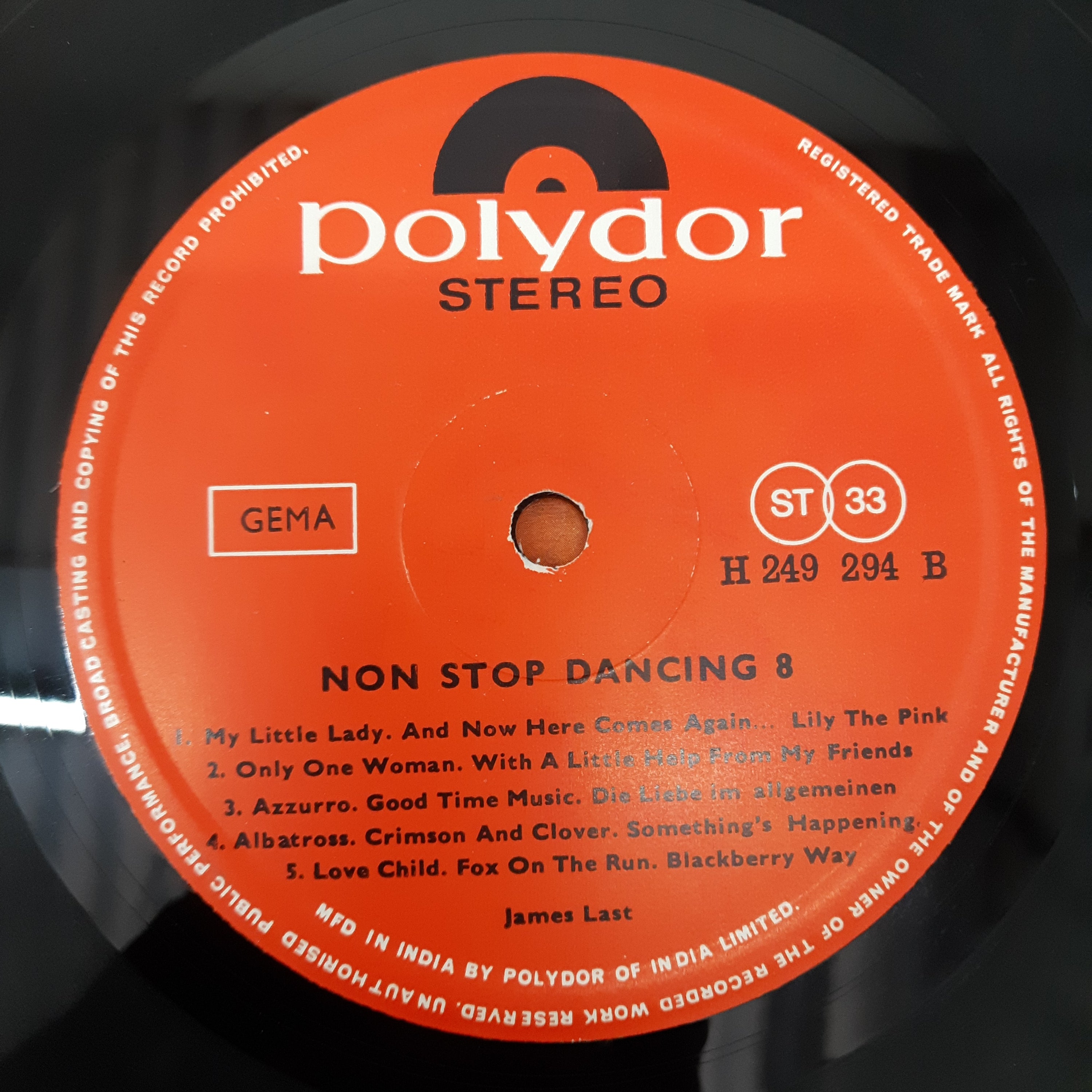 James Last - Non Stop Dancing 8 (Vinyl)