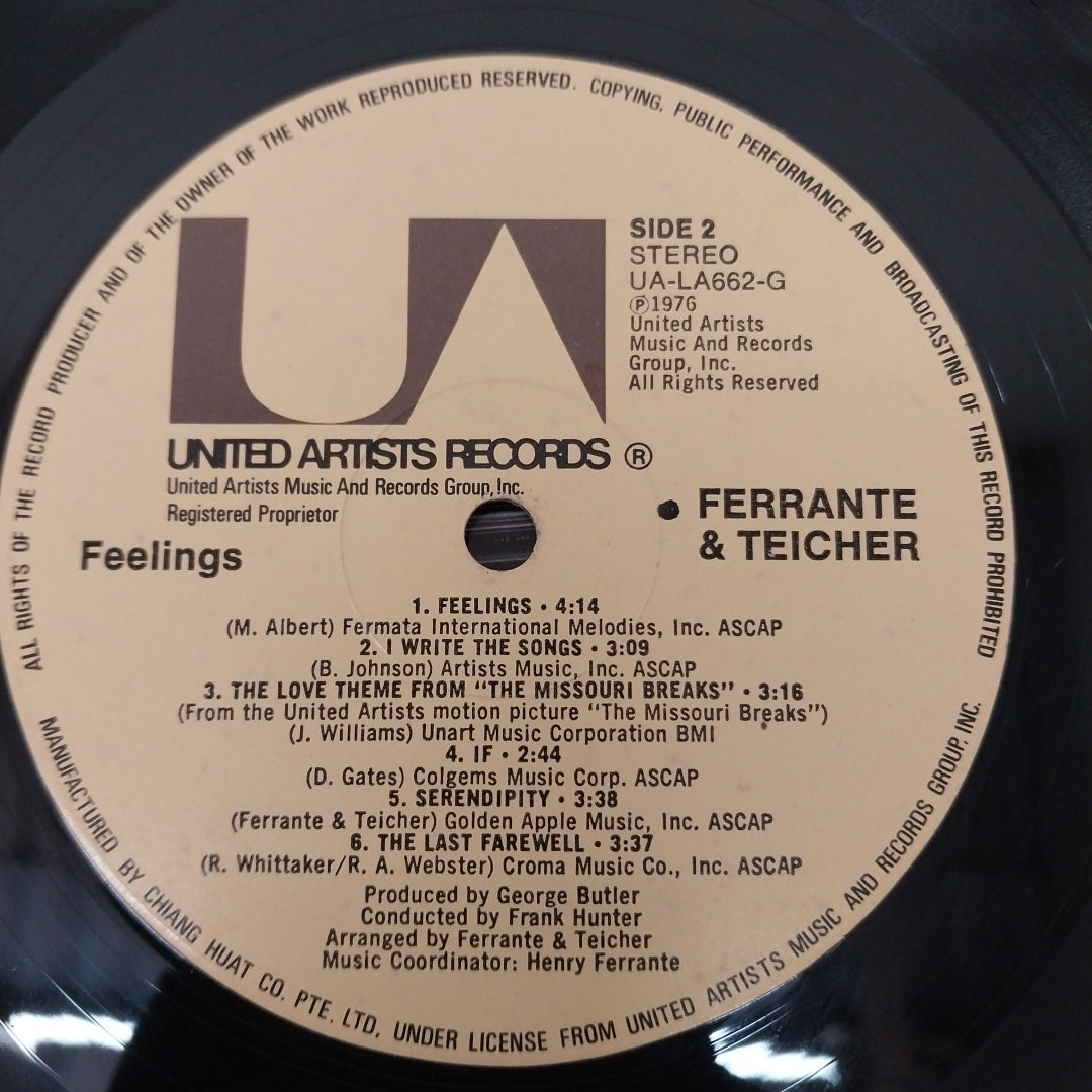 Ferrante & Teicher - Feelings (Vinyl)