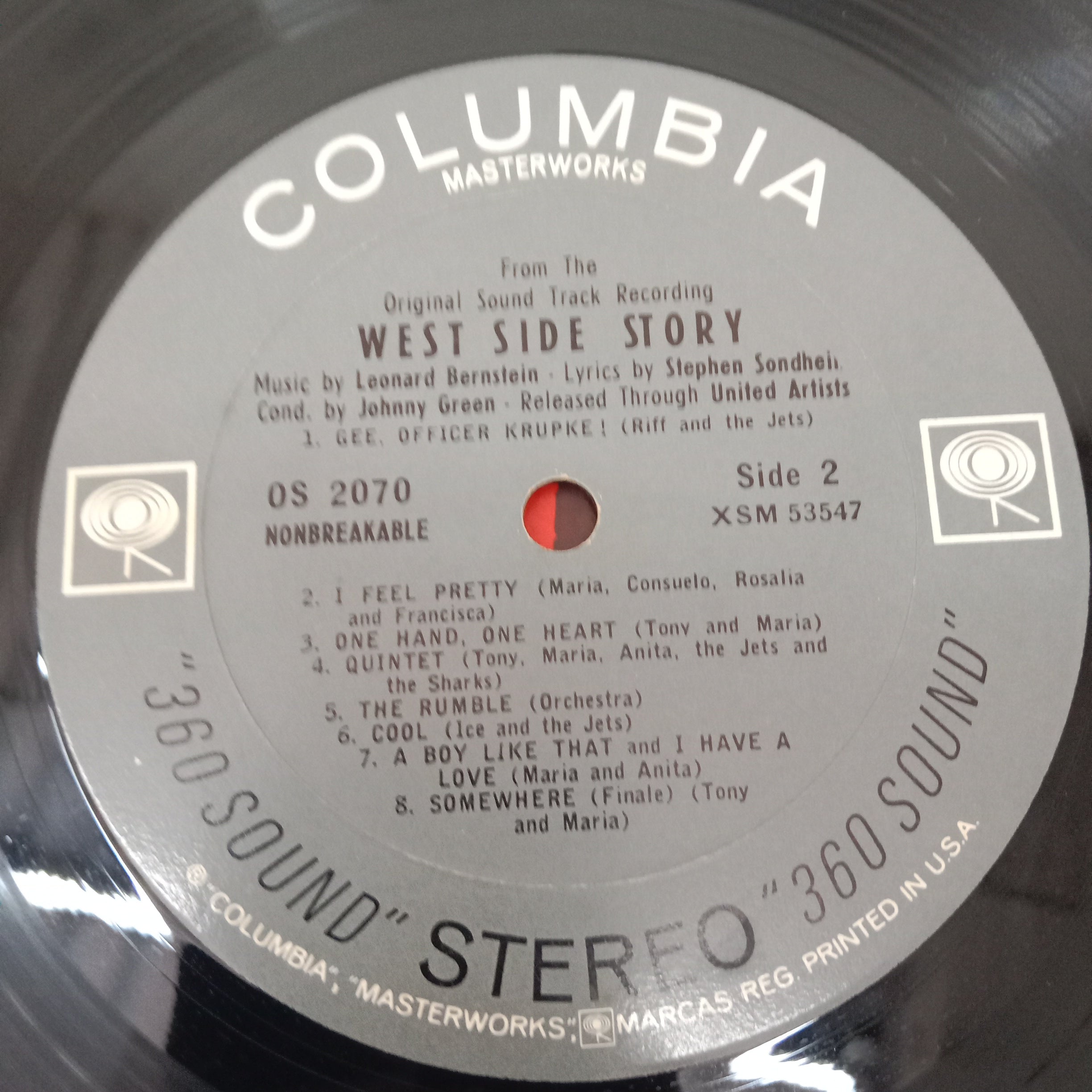 Leonard Bernstein - West Side Story (The Original Sound Track Recording) (Vinyl)