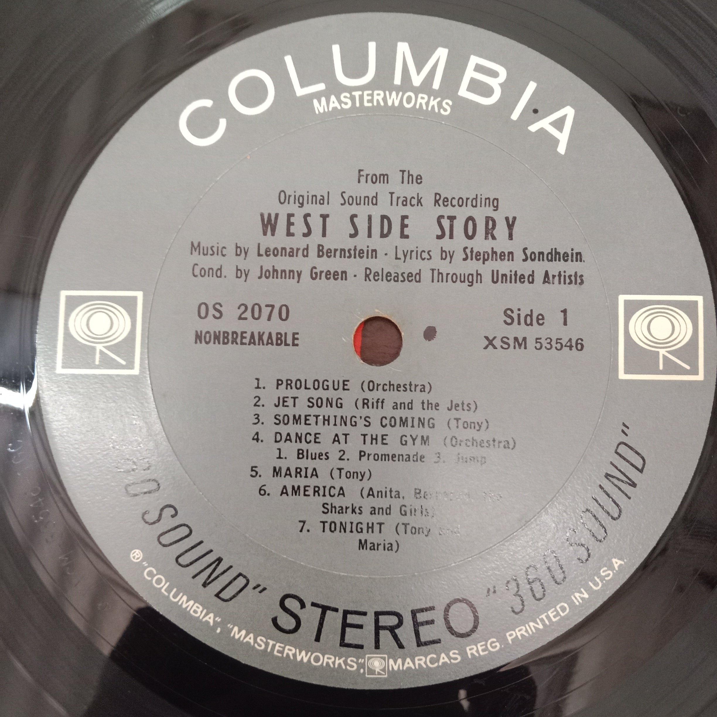 Leonard Bernstein - West Side Story (The Original Sound Track Recording) (Vinyl)