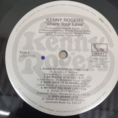 Kenny Rogers - Share Your Love (Vinyl)