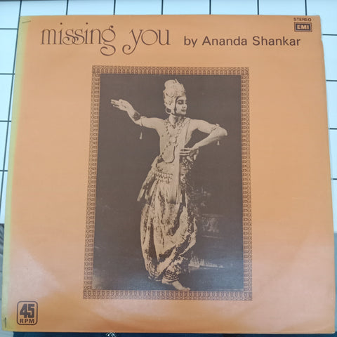 Ananda Shankar - Missing You (Vinyl)