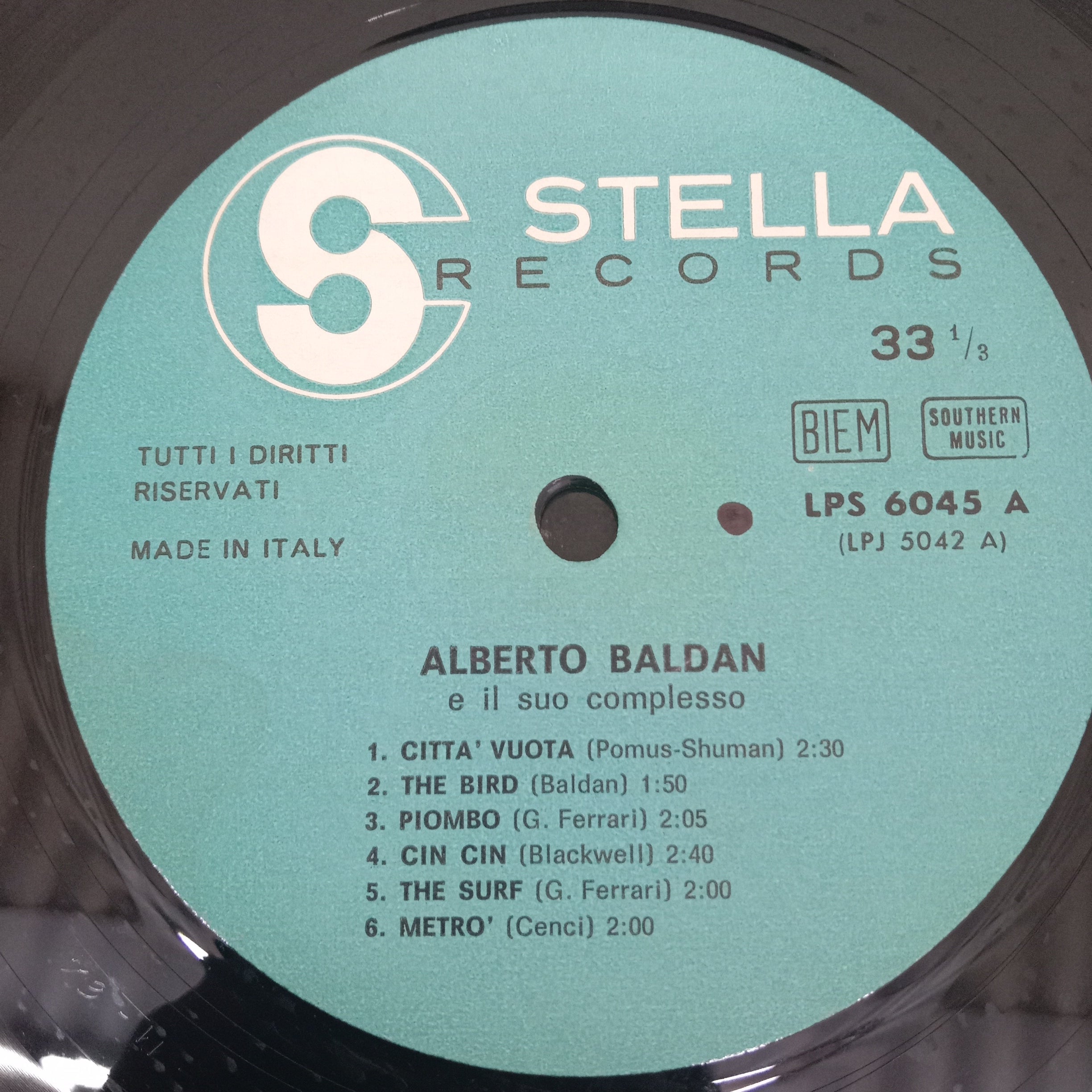 Alberto Baldan Bembo - Alberto Baldan (Vinyl)