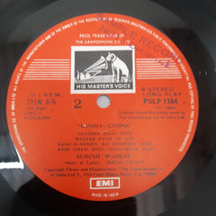 Suresh Wadkar - "Lamha-Lamha" Ghazals (Vinyl)