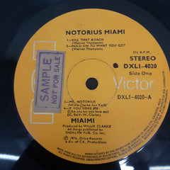 Miami - Notorious Miami (Vinyl)