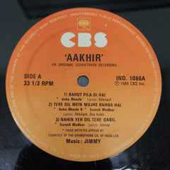 Jimmy (137), Abhilash - Aakhir  (Vinyl)