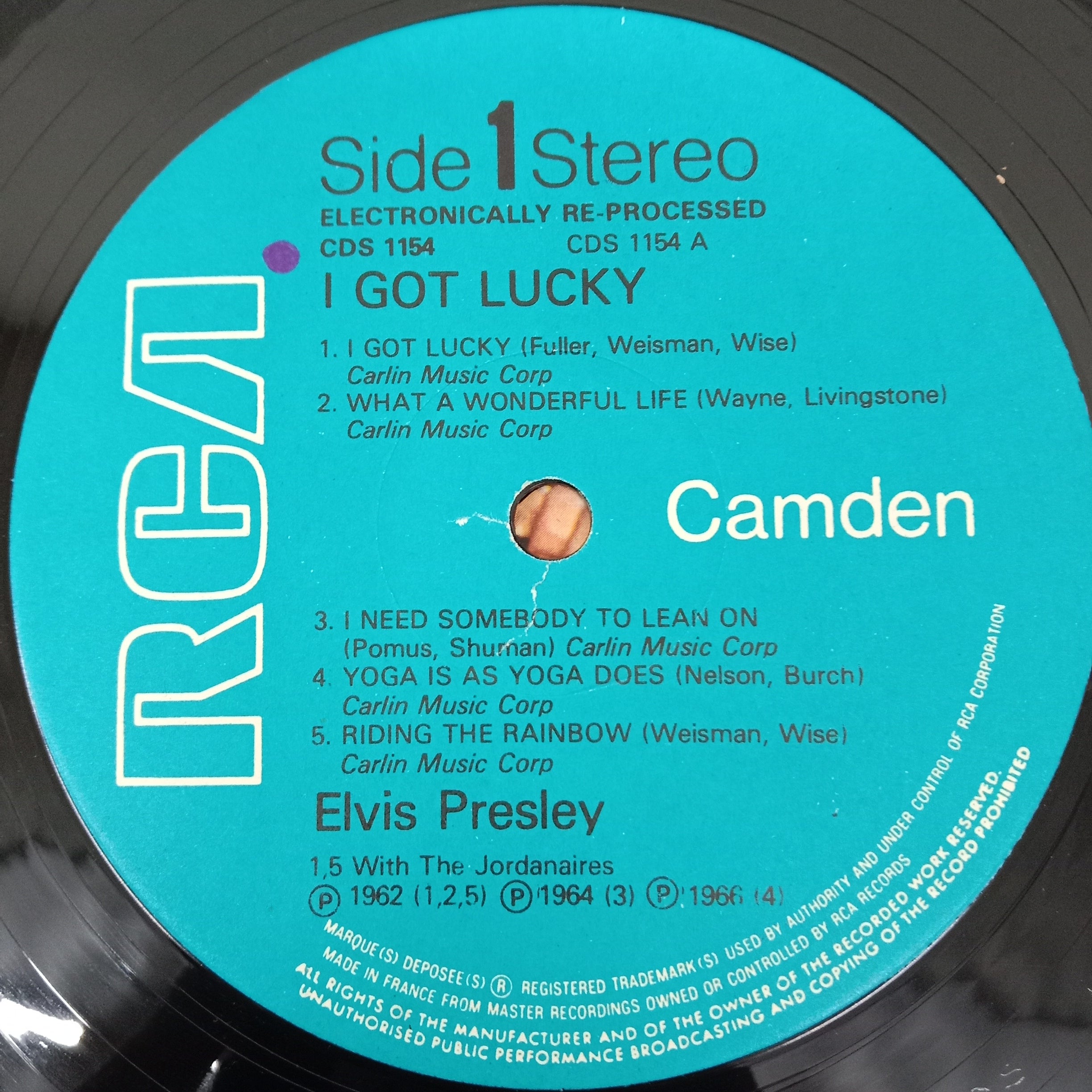 Elvis Presley - I Got Lucky (Vinyl)