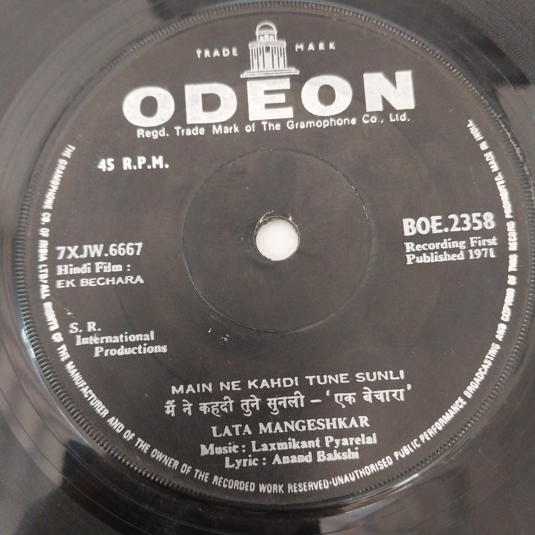 Laxmikant Pyarelal - Ek Bechara (45-RPM)