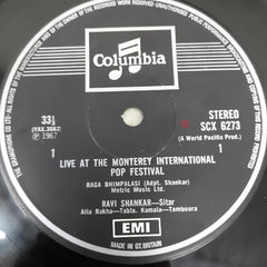 Ravi Shankar - Live At The Monterey International Pop Festival (Vinyl)