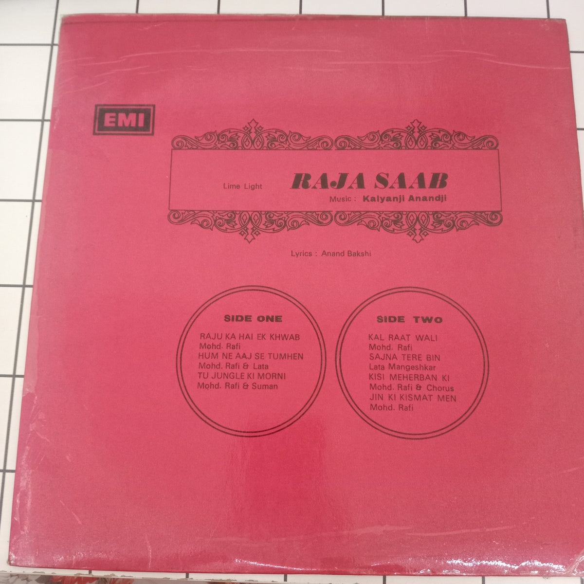Kalyanji-Anandji - Raja Saab (Vinyl)