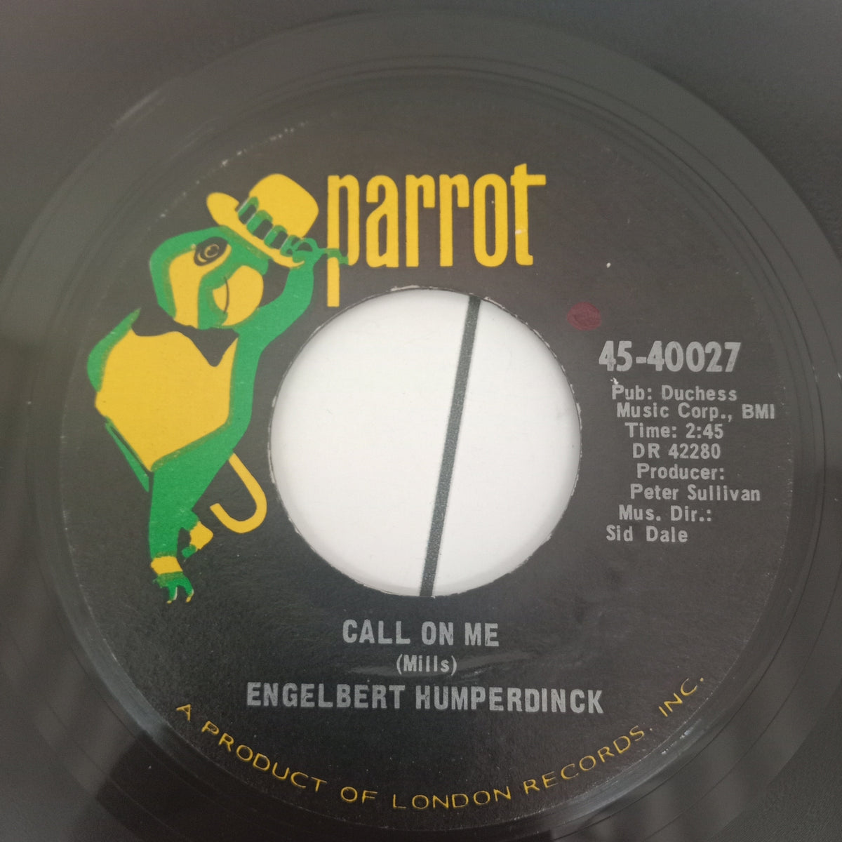 Engelbert Humperdinck - A Man Without Love (45-RPM)