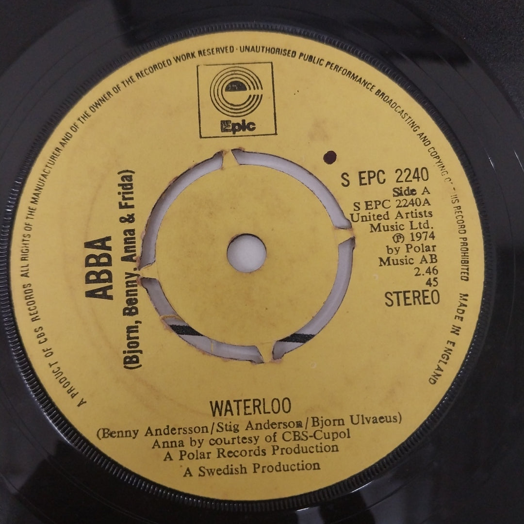 ABBA, Björn & Benny, Agnetha & Anni-Frid - Waterloo (45-RPM)