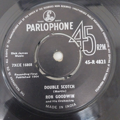 Ron Goodwin And His Orchestra - Murder She Says (Theme From Film) / Double Scotch (45-RPM)