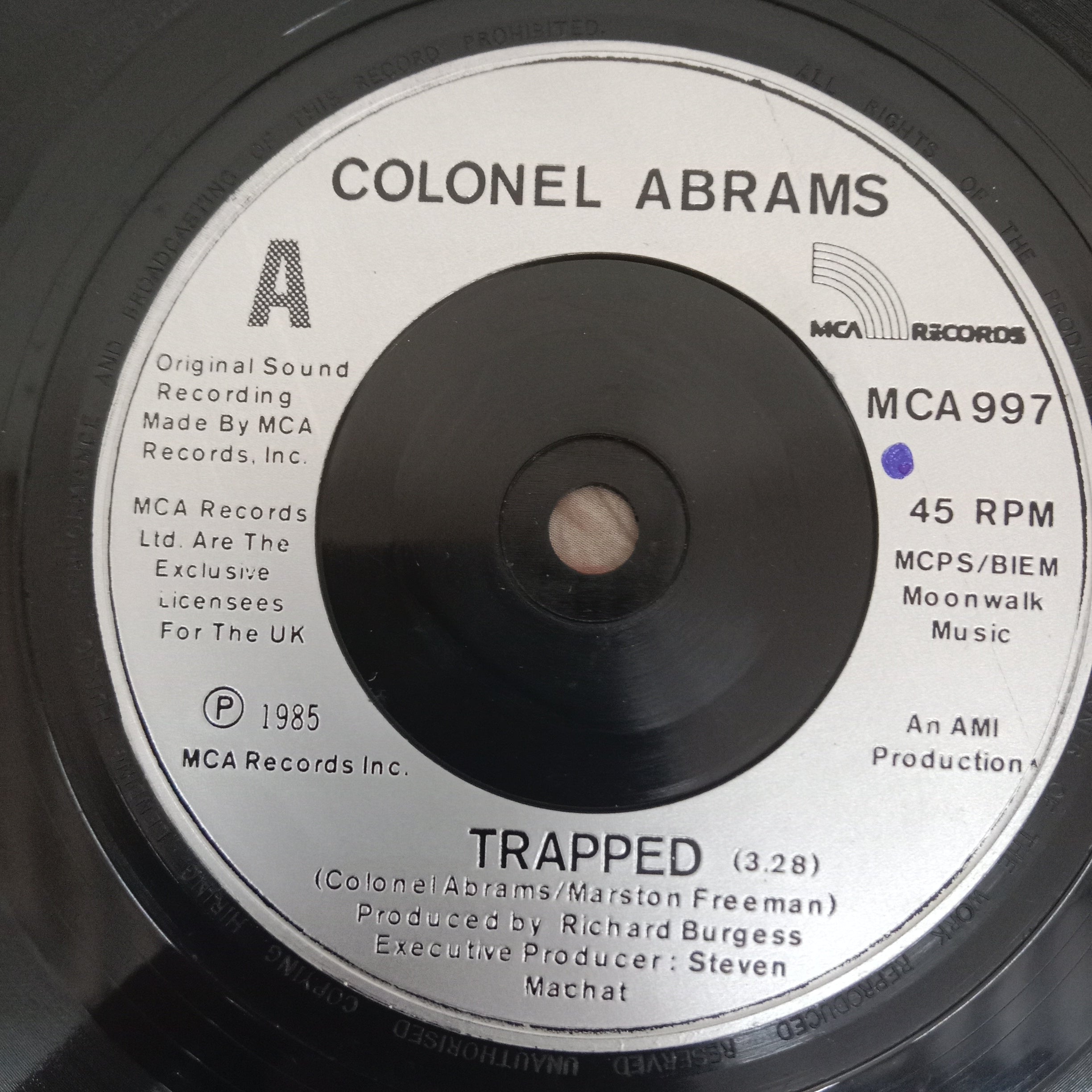 Colonel Abrams - Trapped (45-RPM)