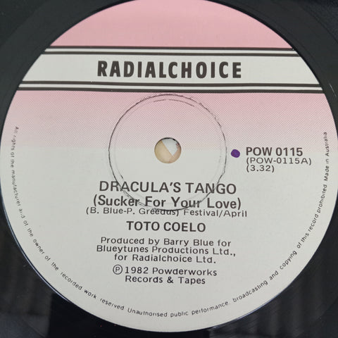 Toto Coelo - Dracula's Tango (45-RPM)