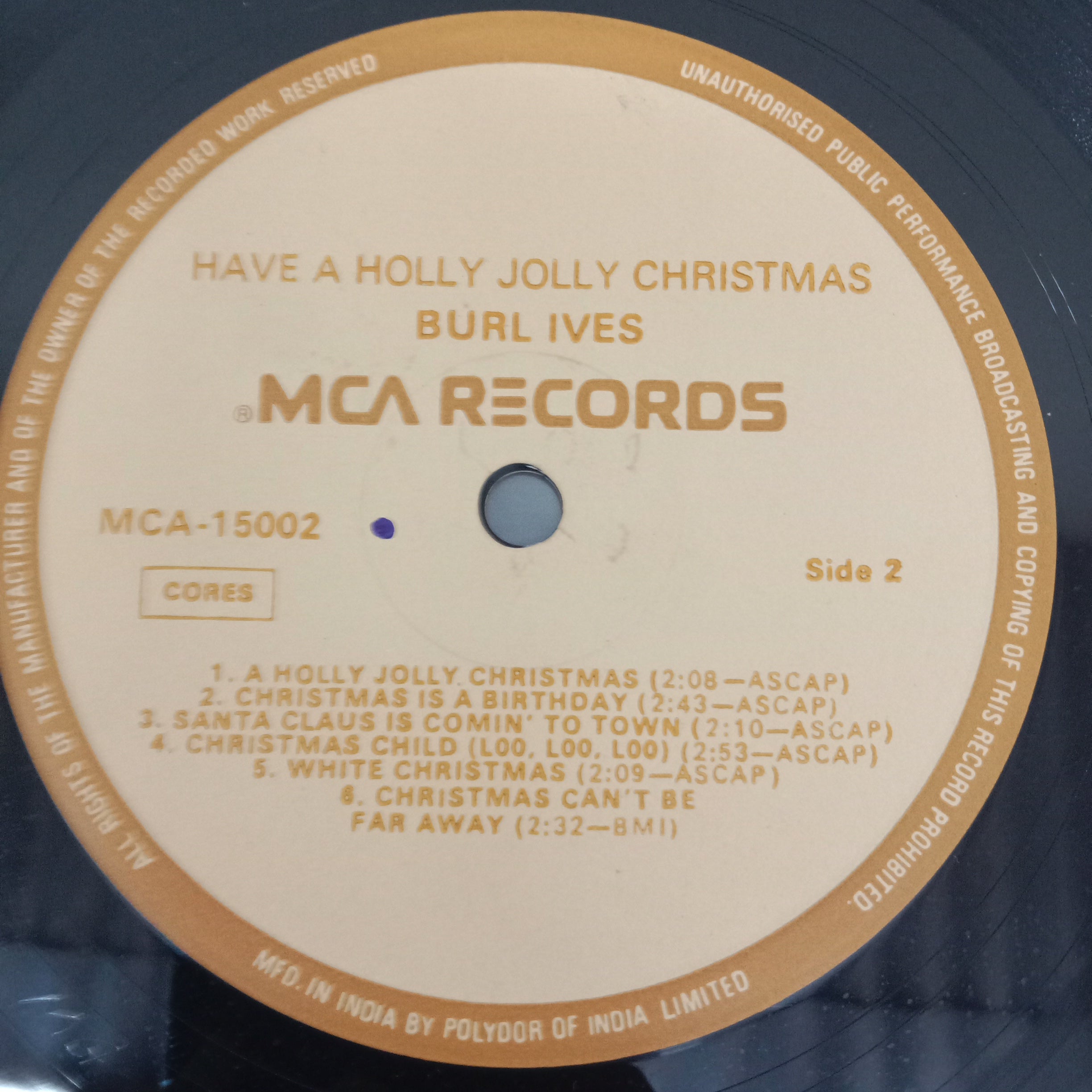 Burl Ives - Have A Holly Jolly Christmas (Vinyl)