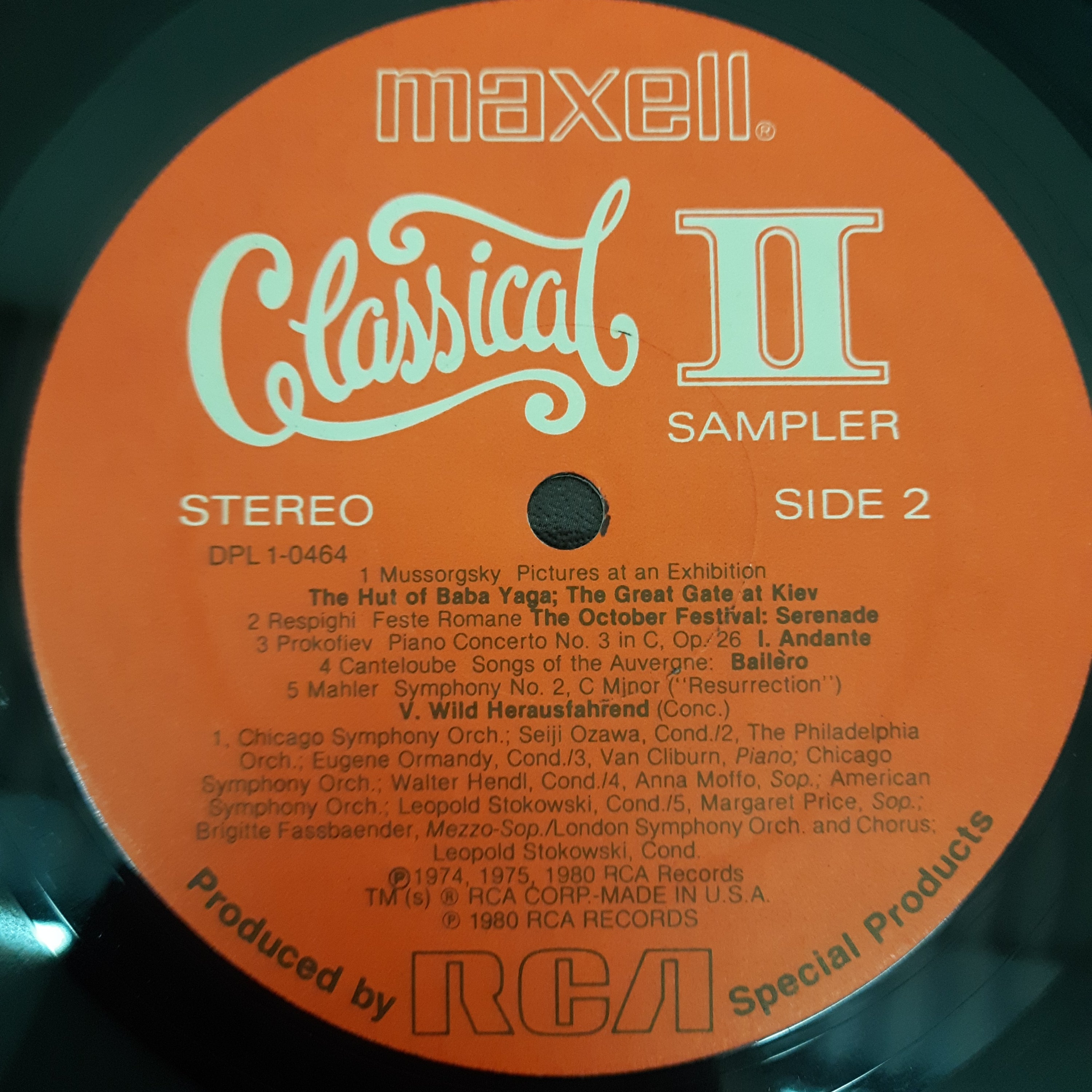 Various - The Maxell Classical II Sampler (Vinyl)