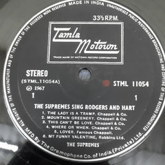 Supremes, The - The Supremes Sing Rodgers & Hart (Vinyl)