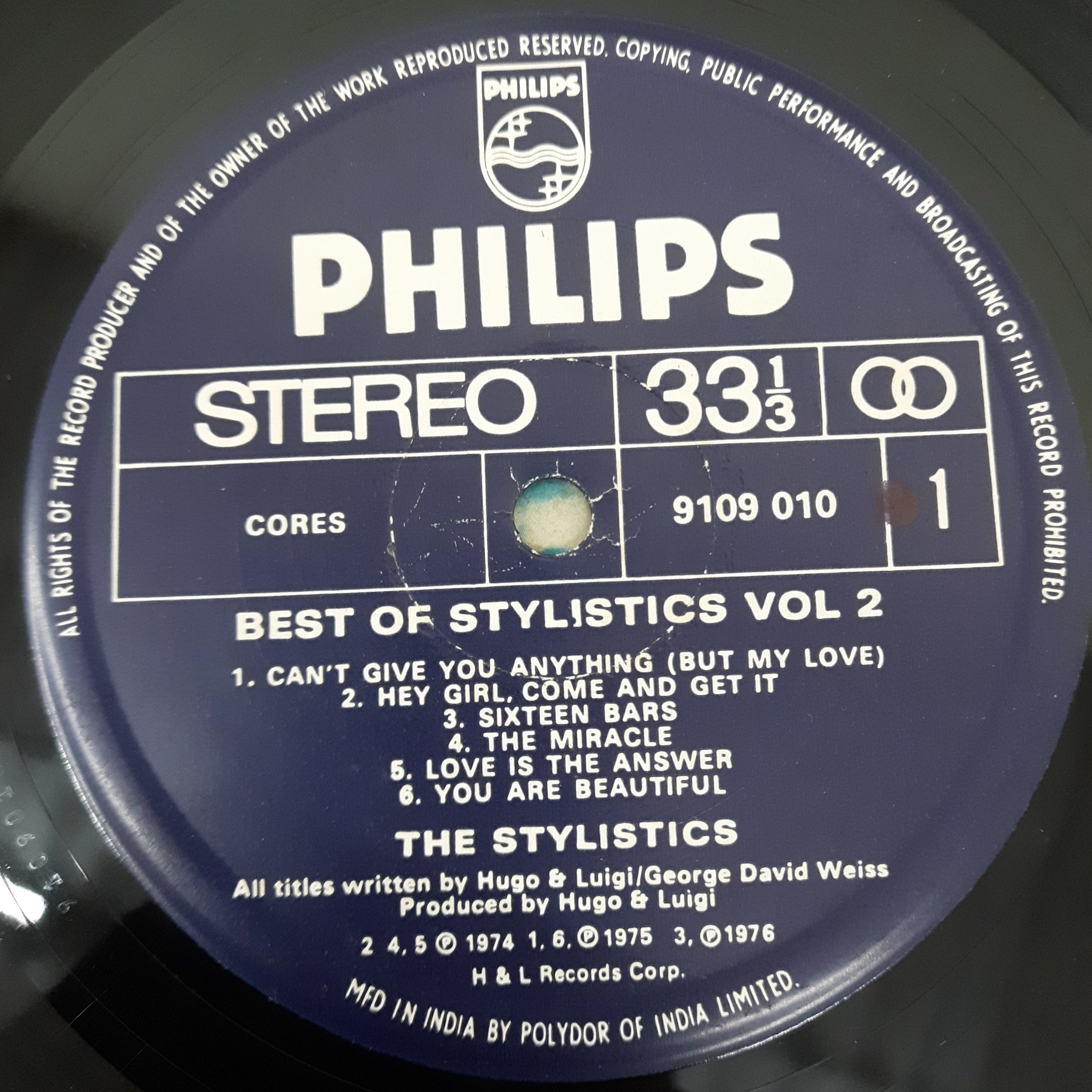 Stylistics, The - The Best Of The Stylistics Volume II (Weekend) (Vinyl)