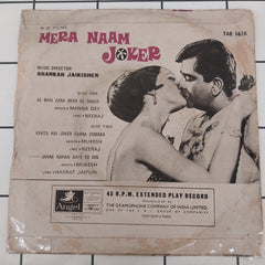 Shankar-Jaikishan - Mera Naam Joker (45-RPM)