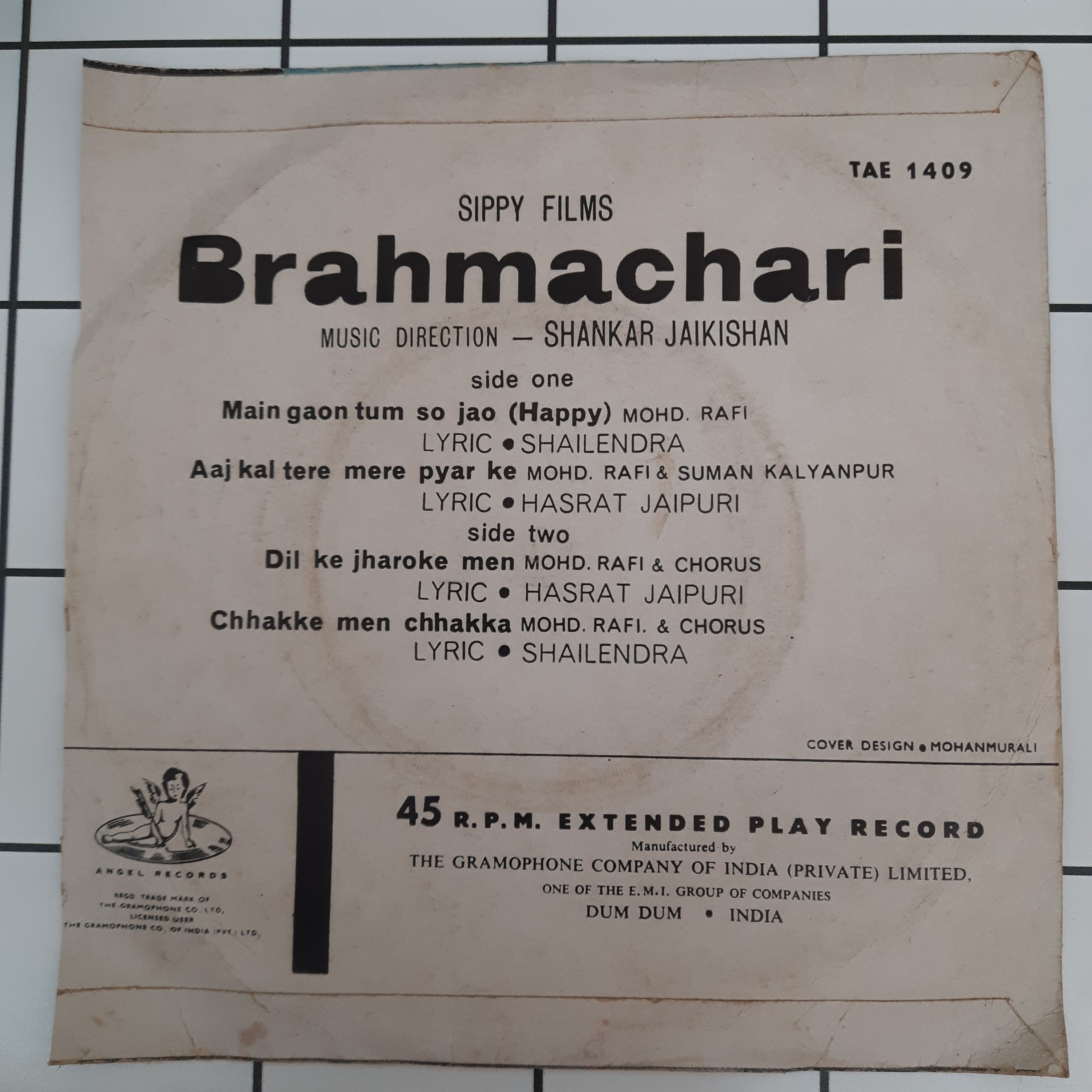 Shankar-Jaikishan - Brahmachari (45-RPM)