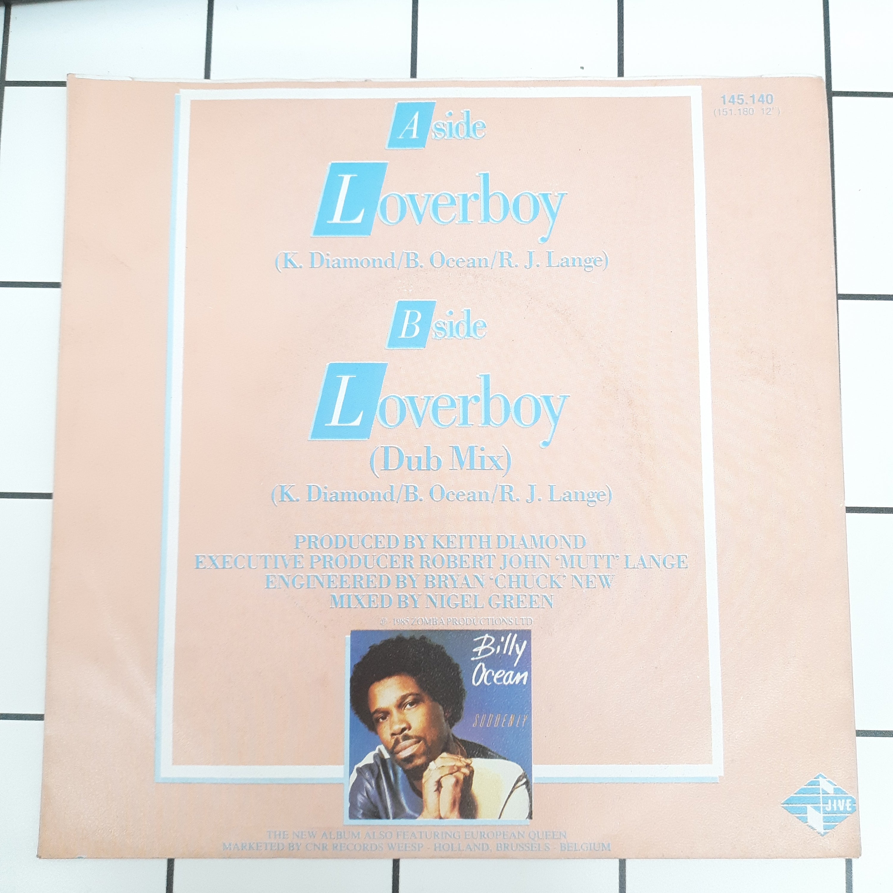 Billy Ocean - Loverboy (45-RPM)