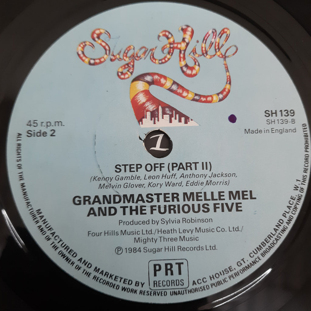 Grandmaster Melle Mel & The Furious Five - Step Off (45-RPM)