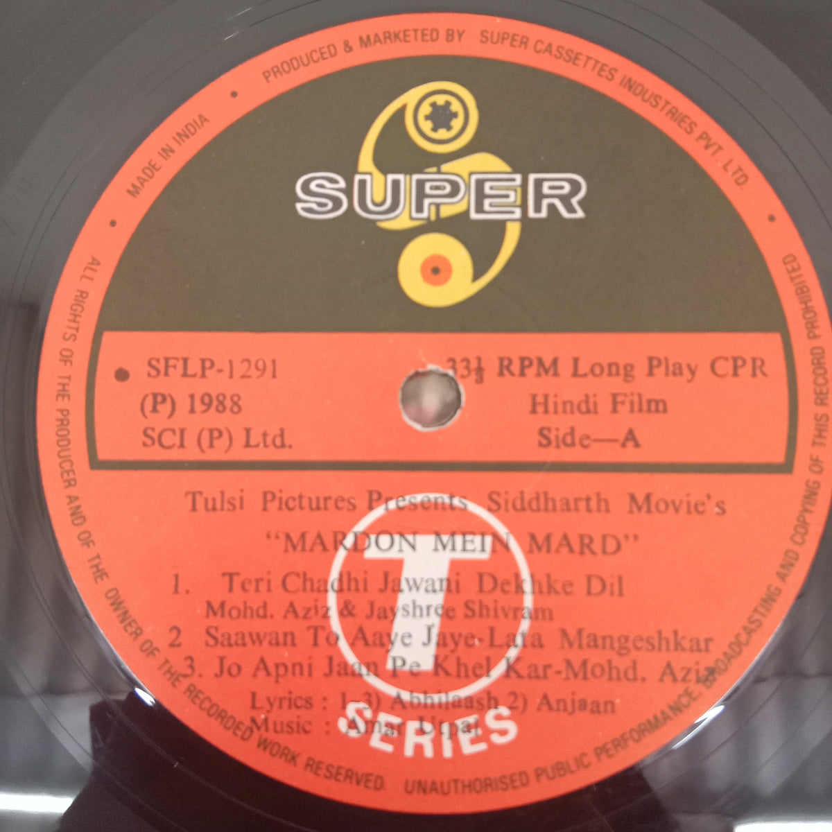 Anjaan & Abhilash, Amar Utpal - Mardon Mein Mard (Vinyl)