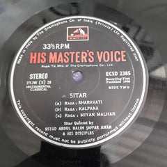 Abdul Halim Jaffer Khan - Sitar Quintet (Vinyl)