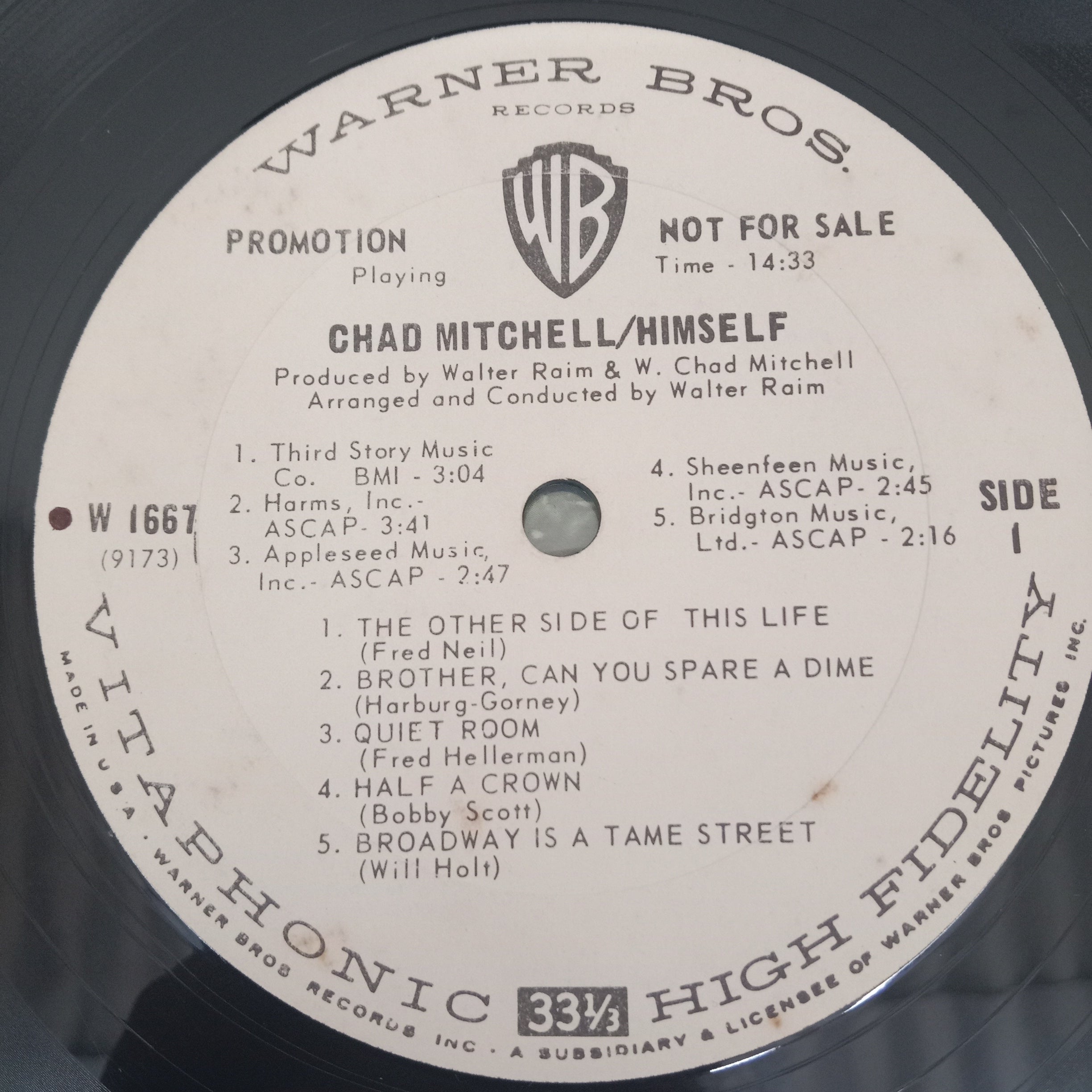 Chad Mitchell  - Himself (Vinyl)