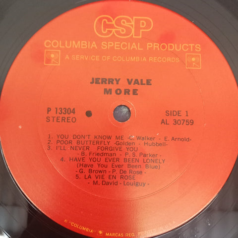 Jerry Vale - More (Vinyl)