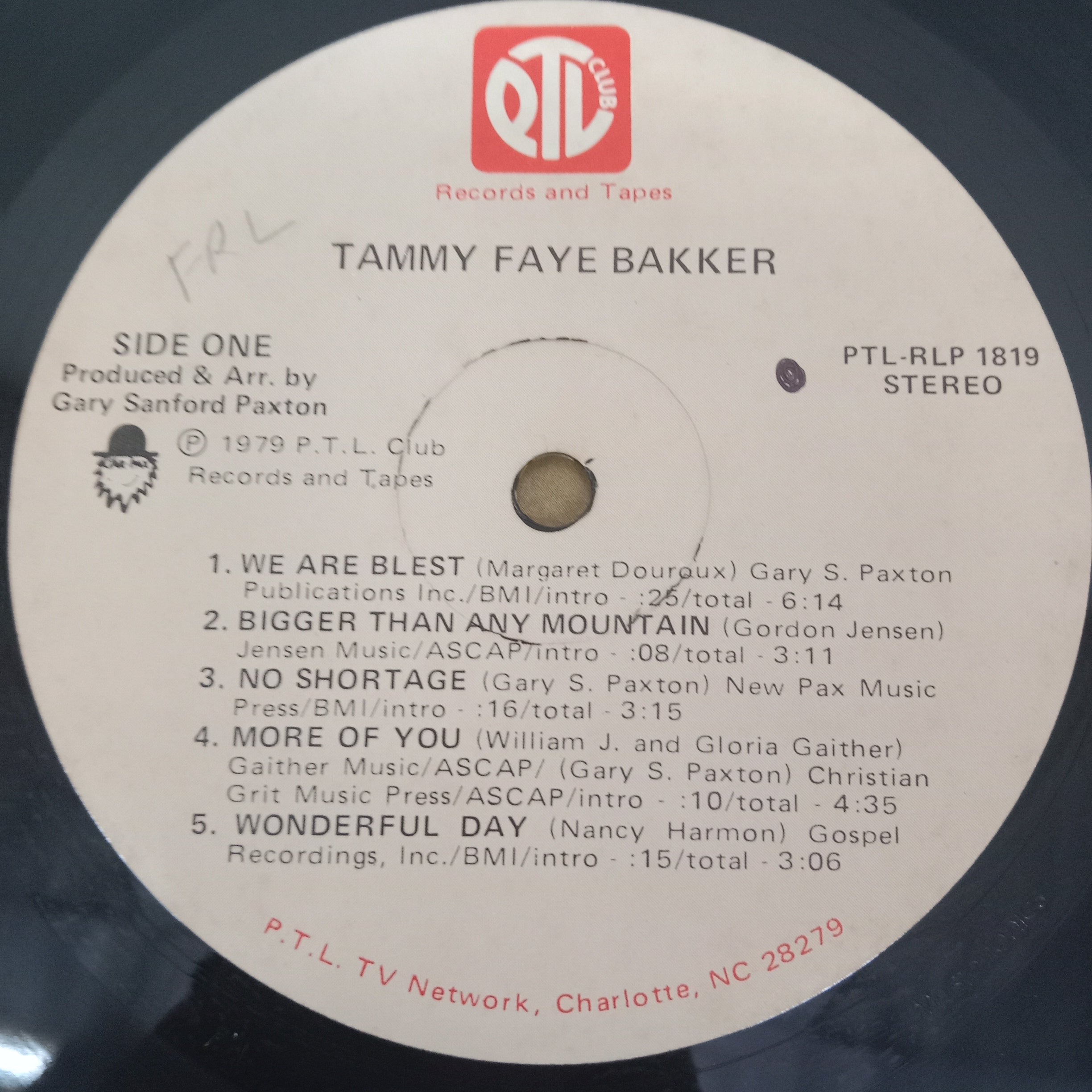 Tammy Faye Bakker - We're Blest (Vinyl)