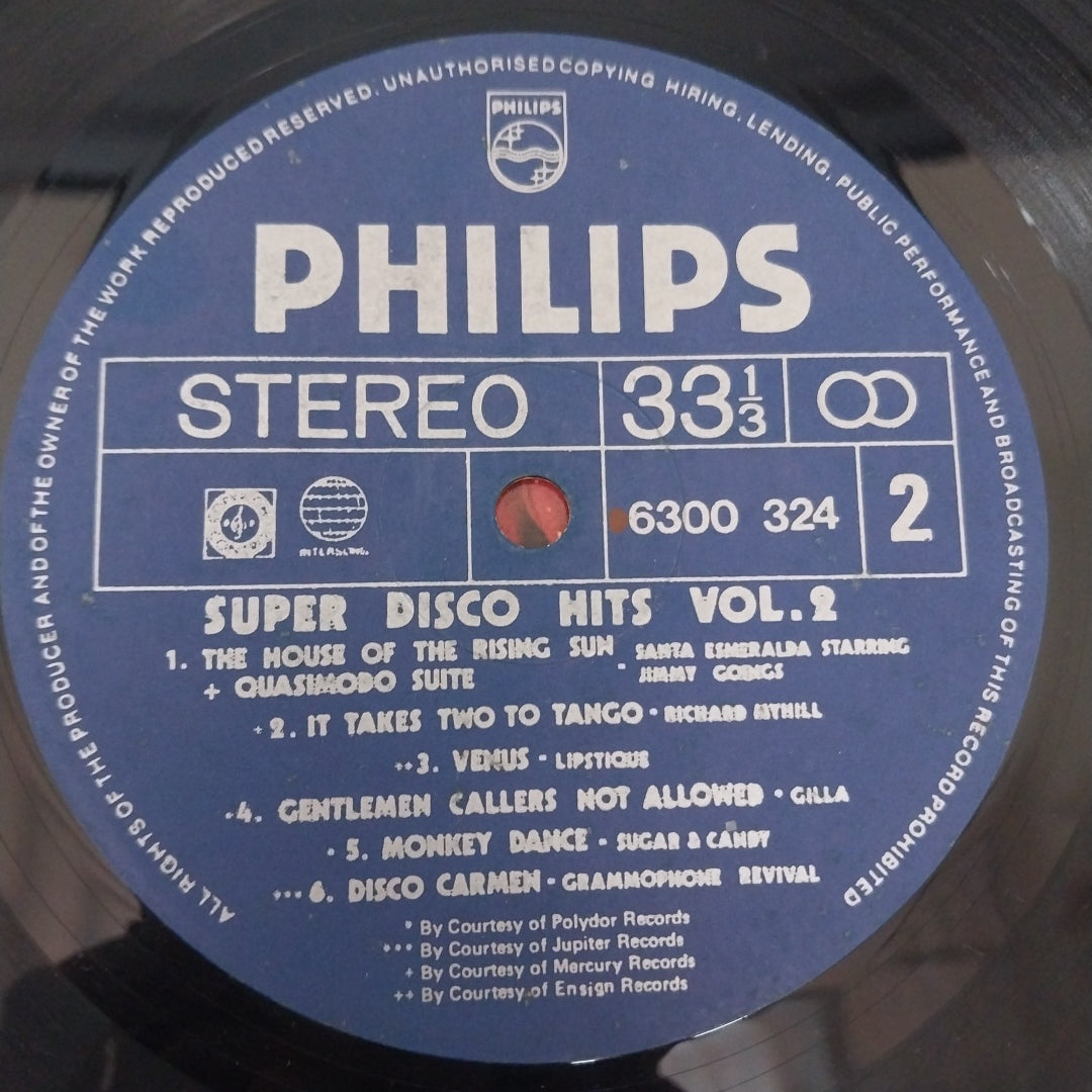 Various - Super Disco Hits Vol. 2 (Vinyl)